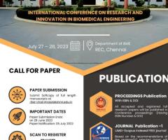 International Conference on Research and Innovation in Biomedical Engineering (RIBE 2023)